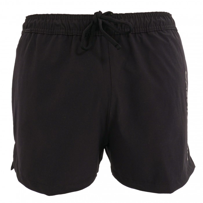  Short de bain Drawstring logo réfléchissant - noir - CALVIN KLEIN KM0KM00564-BEH 