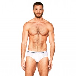  Unverzichtbarer weißer Slip - GARÇON FRANÇAIS SLIP19 BLANC PACK 