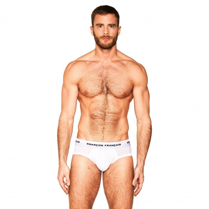  Slip blanco Los Indispensables - GARÇON FRANÇAIS SLIP19 BLANC PACK 