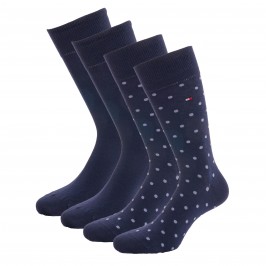  Pack de 2 pares de calcetines con lunares - navy - TOMMY HILFIGER 100002654-004 
