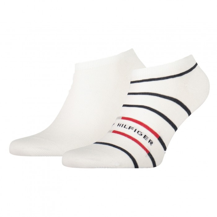  2-Pack Breton Stripe Trainer Socks - TOMMY HILFIGER 100002211-001 