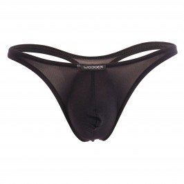 Mini Pushup string beach & underwear - noir - WOJOER 320B15-S