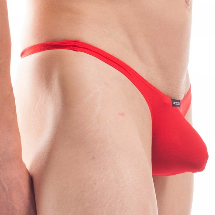  Mini Pushup string beach & underwear - rouge - WOJOER 320B15-R 