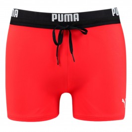 PUMA Swim Badeboxer Logo - blau - PUMA 100000028-002