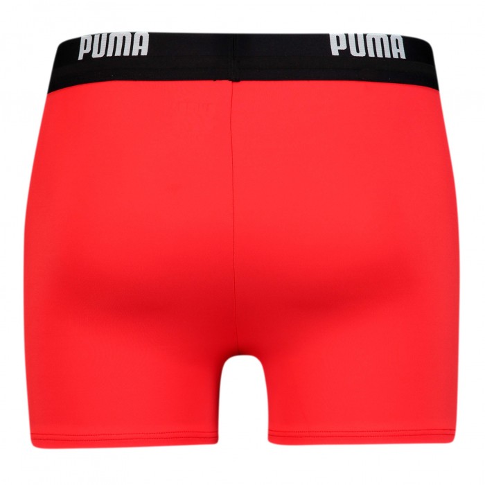  Boxer de bain PUMA Swim Logo - rouge - PUMA 100000028-002 