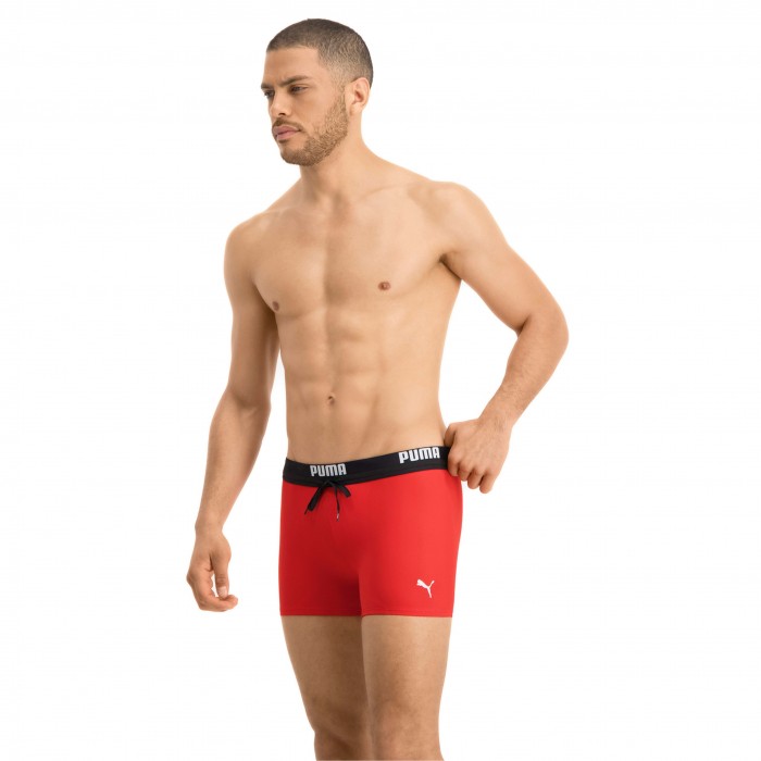  Boxer de bain PUMA Swim Logo - rouge - PUMA 100000028-002 