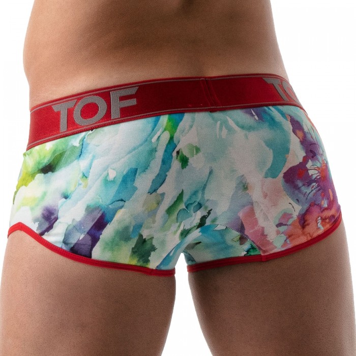  Trunk PUSH UP Tie Dye - rouge - TOF PARIS TOF115R 