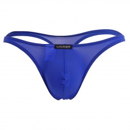 Mini Pushup string beach & underwear - bleu royal - WOJOER 320B15-B