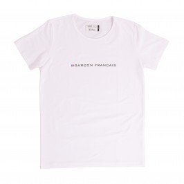  Le t-shirt blanc - GARÇON FRANÇAIS TSHIRT21-BLANC 