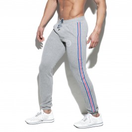  Pantalon sport FIT TAPE - gris - ES COLLECTION SP209-C11 