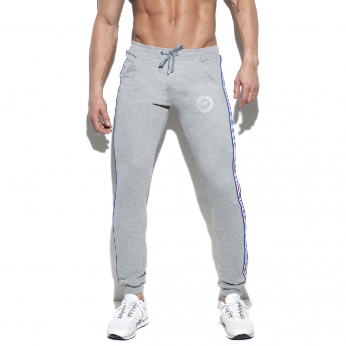  Pantalon sport FIT TAPE - gris - ES COLLECTION SP209-C11 