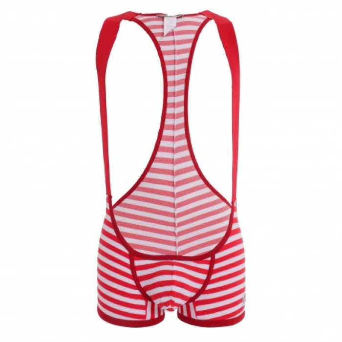  Singlet sailor velours - rouge - ADDICTED AD943-C06 