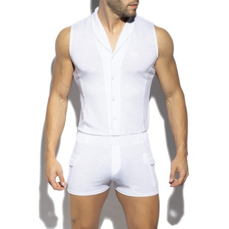 Body senza maniche - bianco