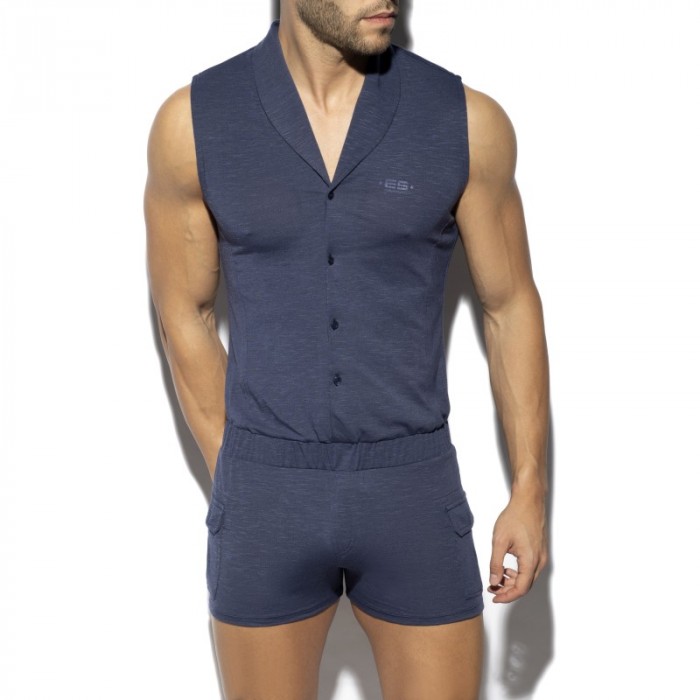 Sleeveless bodysuit - marine - ES COLLECTION SP257-C09
