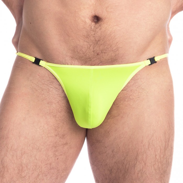  Striptease Swim Thong - yellow - L'HOMME INVISIBLE UW21X-SDB-L04 