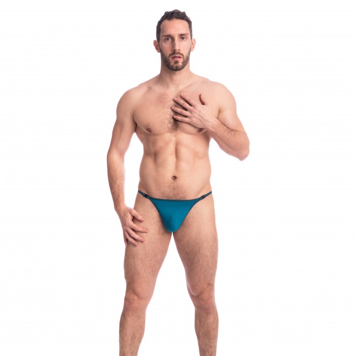  Striptease Swim Thong - blue - L'HOMME INVISIBLE UW21X-SDB-L15 
