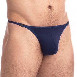  Striptease Swim Thong - blue - L'HOMME INVISIBLE UW21X-SDB-049 