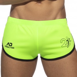  Short Banana - jaune fluo - ADDICTED AD1004-C33 