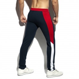  Pantalon PIQUE FIT - marine - ES COLLECTION SP244-C09 