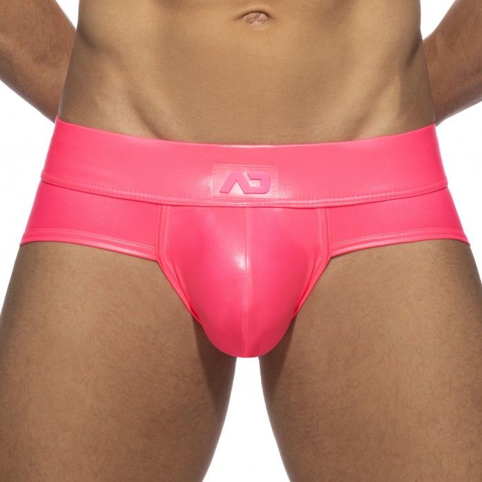  Slip néon SHINY - rose fluo - ADDICTED AD987-C34 