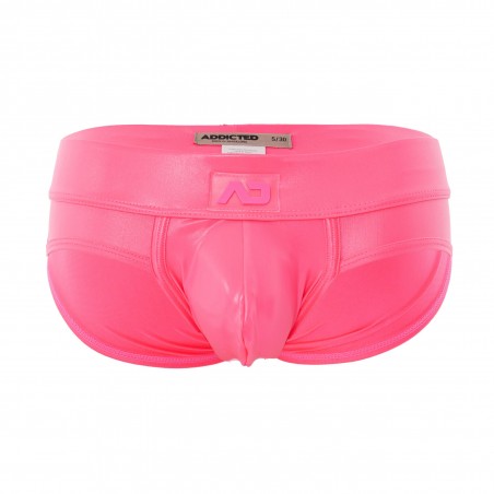Slip néon SHINY - rose fluo