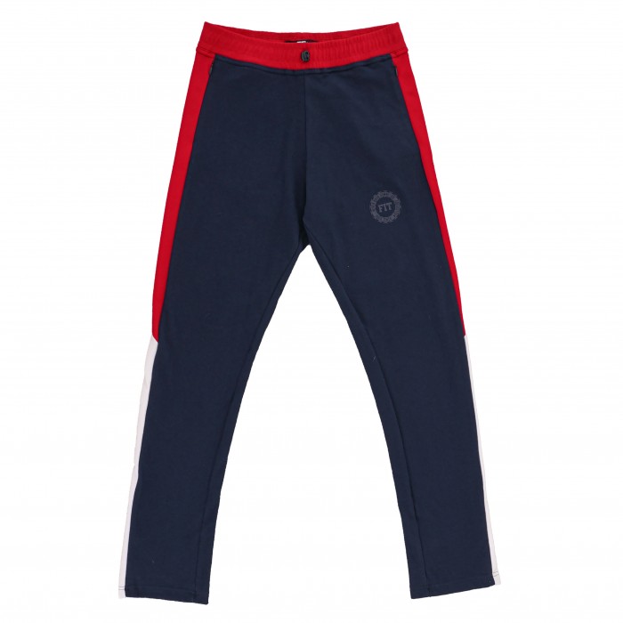 Pantalon PIQUE FIT - marine - ES COLLECTION SP244-C09