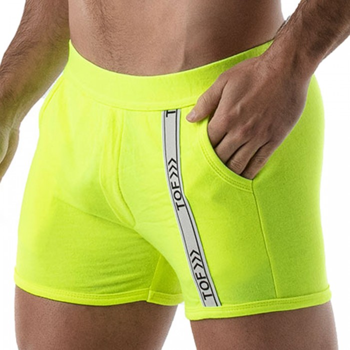  Short Neon Gym - neon yellow - TOF PARIS TOF139JF 