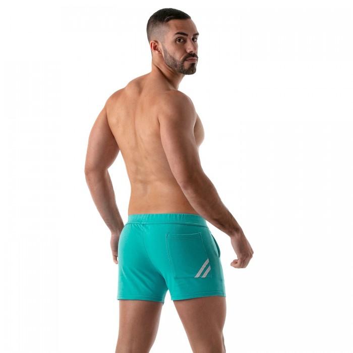  Short Paris Turquoise/Blanc - TOF PARIS SH0009TB 