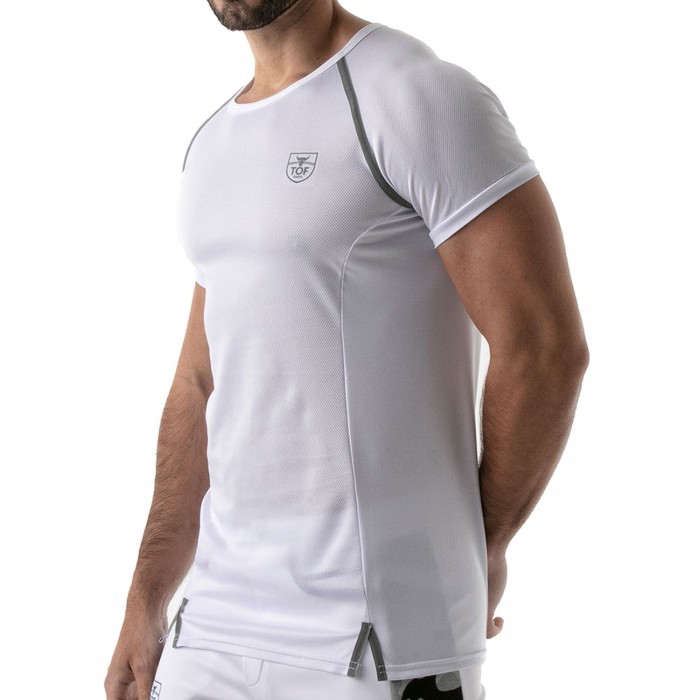  T-Shirt Total Protection Blanc - TOF PARIS TOF143B 