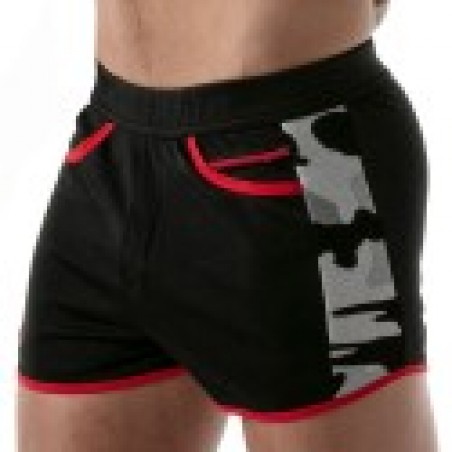Short Camo Gym - negro