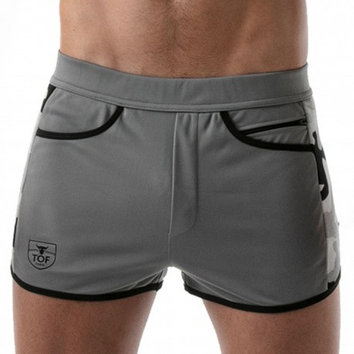  Short Camo Gym Grey - TOF PARIS TOF144G 