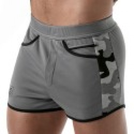 Short Camo Gym - gris