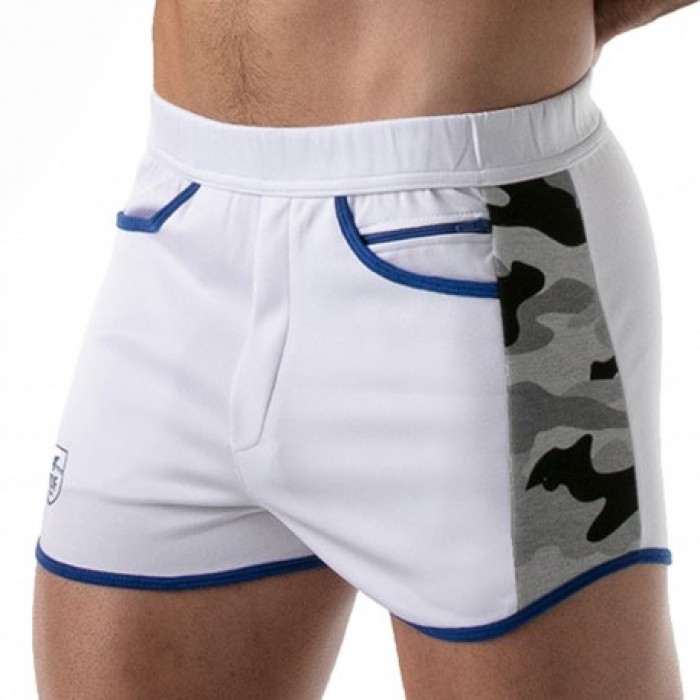  Short Camo Gym Blanc - TOF PARIS TOF144B 