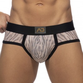  Slip Tiger Print - beige - ADDICTED AD972-C28 