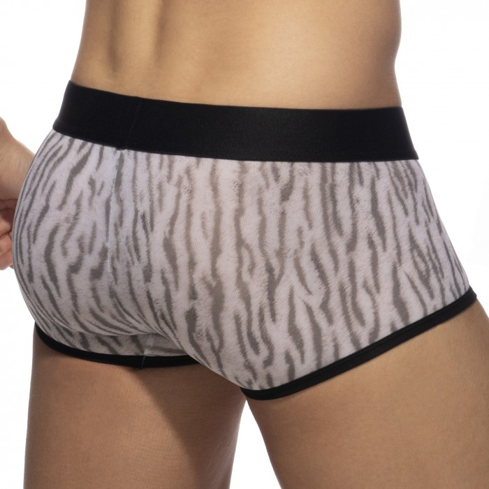  Slip Tiger Print - gris - ADDICTED AD973-C11 