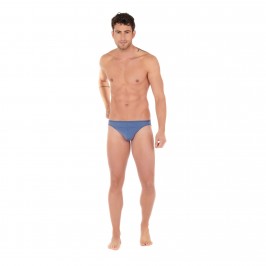  Slip micro Plumes - bleu jean - HOM 404756-00CG 