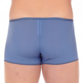  Boxer court Plumes - bleu jean - HOM 404755-00CG 