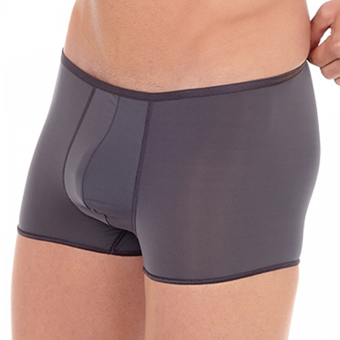  Boxer court Plumes - gris anthracite - HOM 404755-Z098 