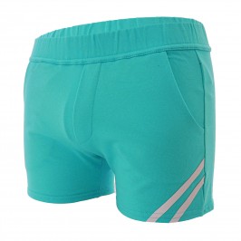 Short Paris Turquoise/Blanc - TOF PARIS SH0009TB