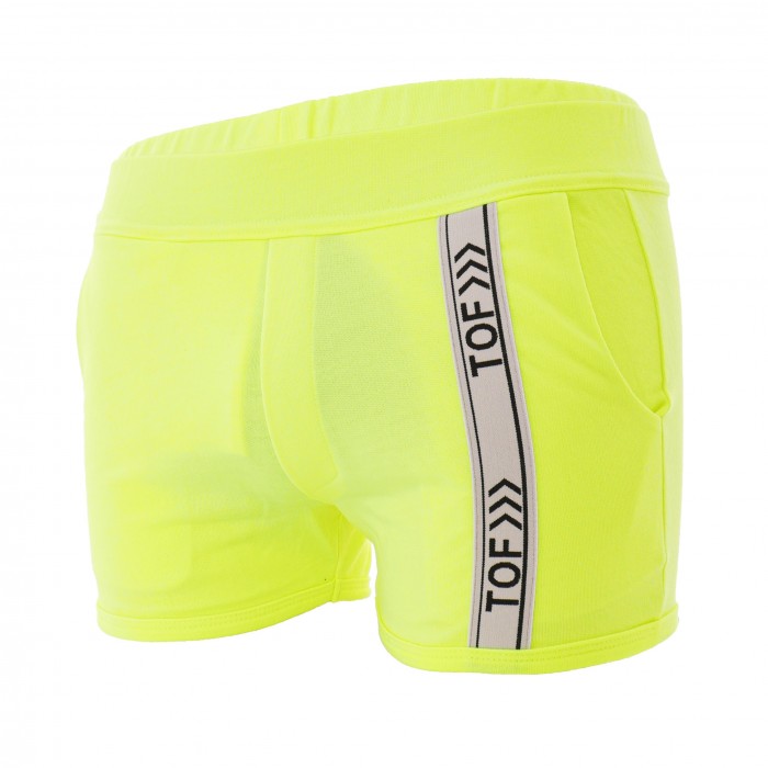 Short Neon Gym - jaune fluo - TOF PARIS TOF139JF