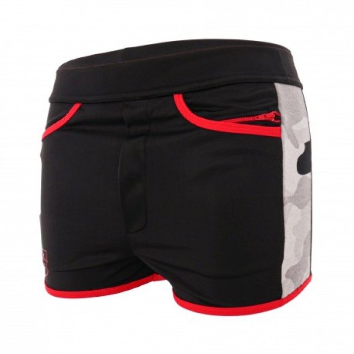  Short Camo Gym Black - TOF PARIS TOF144N 