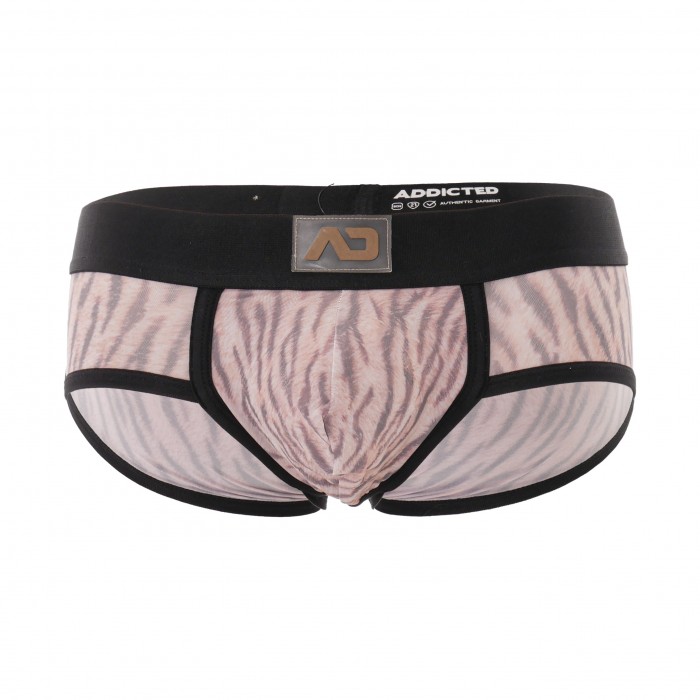 Slip Tiger Print - beige - ADDICTED AD972-C28