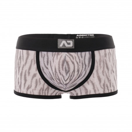 Trunk Tiger Print - gray