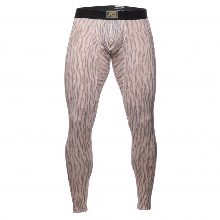 Long John Tiger Print - beige
