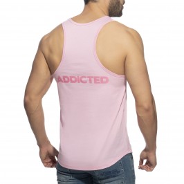  Débardeur U-neck Cotton - rose - ADDICTED AD997-C05 