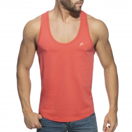  Débardeur U-neck Cotton - corail - ADDICTED AD997-C30 