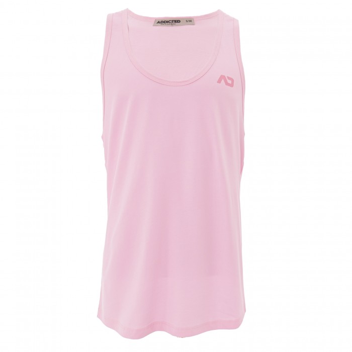 Débardeur U-neck Cotton - jaune - ADDICTED AD997-C05