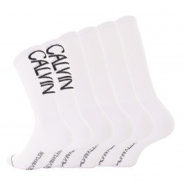  Lot de 3 paires de chaussettes côtelées - blanc - CALVIN KLEIN 100003006-002 