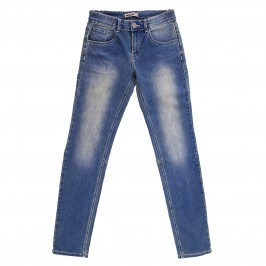  AD636 Basic  Jeans bleu jean - ADDICTED AD636 C500 