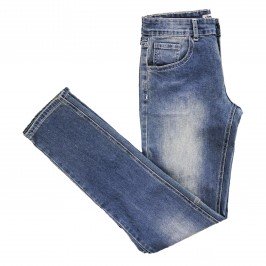 AD636 Basic  Jeans bleu jean - ADDICTED AD636 C500
